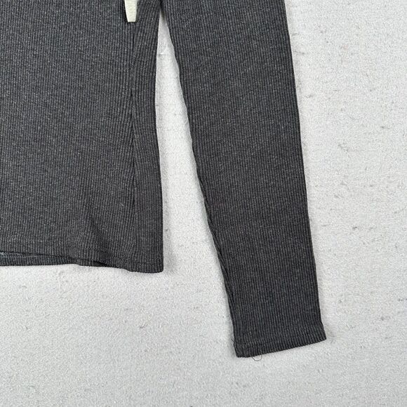 Morgan De Toi Ribbed High Neck Sweater Women’s Small‎ Black Long Sleeve Zippered - Picture 4 of 16